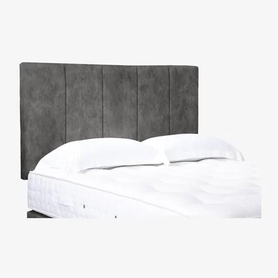 Furniture Village Strata High Strutted Headboard - Single - Daytona Pebble