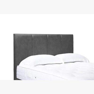 Furniture Village Linear Standard Floor Standing Headboard - Super King - Dapple Mink