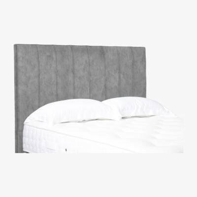 Furniture Village Axel High Floor Standing Headboard - Double - Dapple Sterling