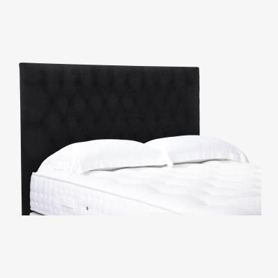 Furniture Village Orton High Floor Standing Headboard - Super King - Plush Ebony