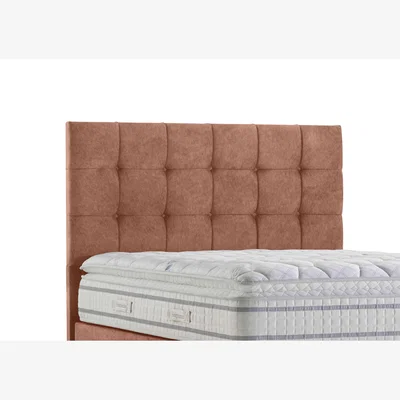 Furniture Village Sleepeezee - Apex Floor Standing Headboard - Super King - Burnt Orange