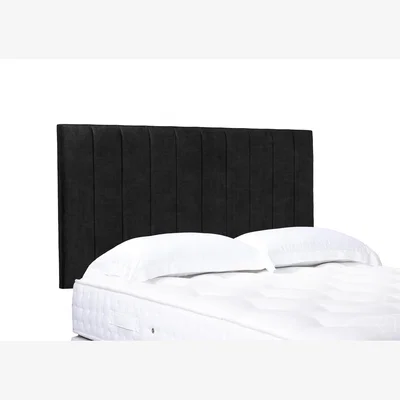 Furniture Village Elyse High Strutted Headboard - King Size - Smokey Quartz