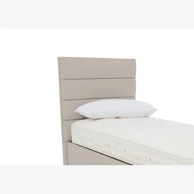 Furniture Village Natsu Floor Standing Headboard - Single - Seven Ivory