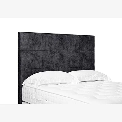 Furniture Village Elwood High Floor Standing Headboard - Super King - Daytona Coal