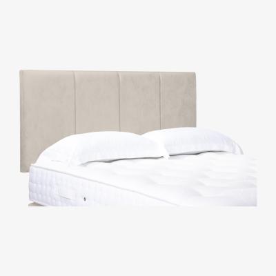 Furniture Village Linear Standard Strutted Headboard - King Size - Sandstone Pearl
