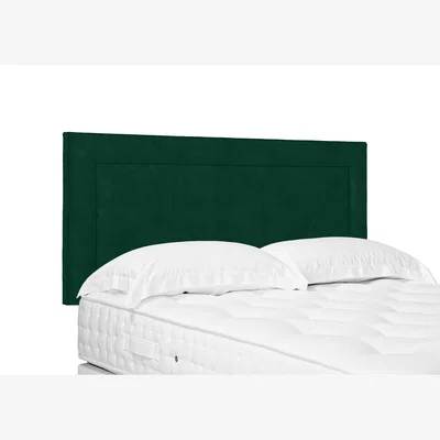 Furniture Village Foley Standard Strutted Headboard - Double - Plush Emerald