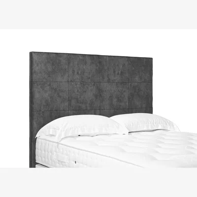 Furniture Village Elwood High Floor Standing Headboard - Double - Dapple Mink