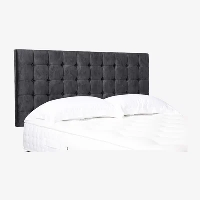 Furniture Village Dot Standard Strutted Headboard - Small Double - Daytona Coal