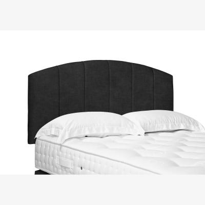 Furniture Village Bow Standard Strutted Headboard - King Size - Smokey Quartz