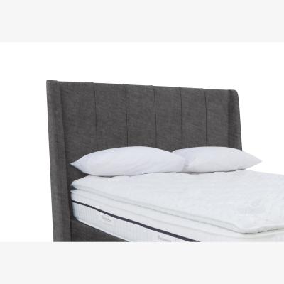 Furniture Village Akira Floor Standing Headboard - King Size - Smokey Quartz