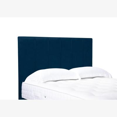 Furniture Village Rhodes High Floor Standing Headboard - Small Double - Plush Pacific