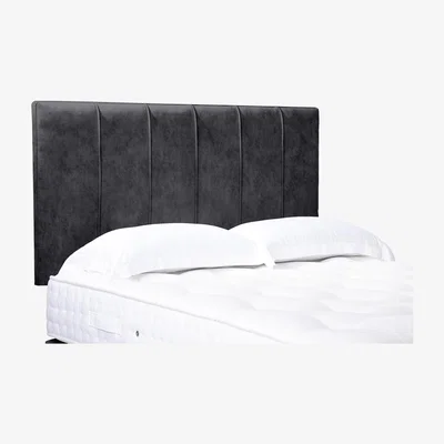 Furniture Village Rhodes High Strutted Headboard - Small Double - Daytona Coal