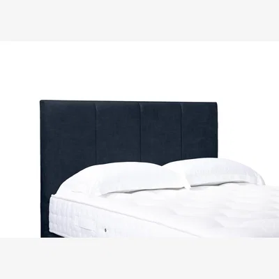 Furniture Village Linear Standard Floor Standing Headboard - Double - Granite Blue
