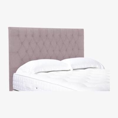 Furniture Village Orton High Floor Standing Headboard - Double - Plush Lilac