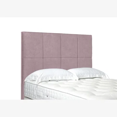 Furniture Village Titan High Floor Standing Headboard - Single - Plush Lilac