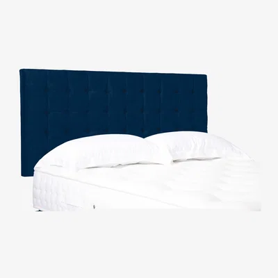 Furniture Village Dot Standard Strutted Headboard - King Size - Plush Pacific