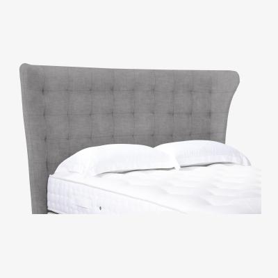 Furniture Village Callie High Floor Standing Headboard - Double - Lace Domino