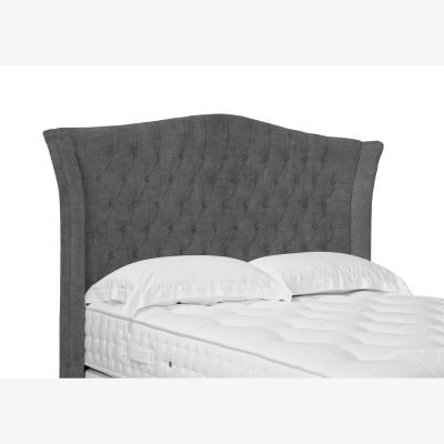 Furniture Village Haven High Floor Standing Headboard - King Size - Lace Domino