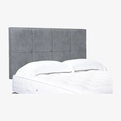 Furniture Village Artisan Collection Reigns High Strutted Headboard - Small Double - Simply Zinc