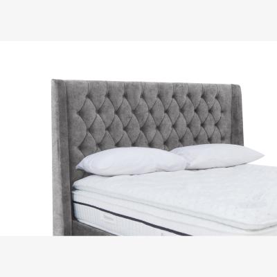 Furniture Village Zen Floor Standing Headboard - King Size - Daytona Pebble
