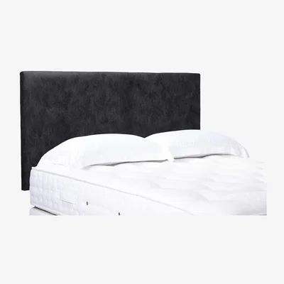 Furniture Village Origin Standard Strutted Headboard - Double - Daytona Coal