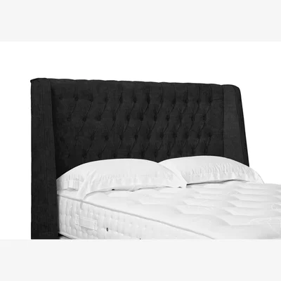 Furniture Village Belgrave High Floor Standing Headboard - Super King - Smokey Quartz
