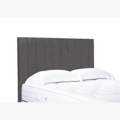 Furniture Village Elyse High Floor Standing Headboard - Small Double - Plush Mole