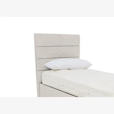 Furniture Village Natsu Floor Standing Headboard - Single - Sandstone Pearl