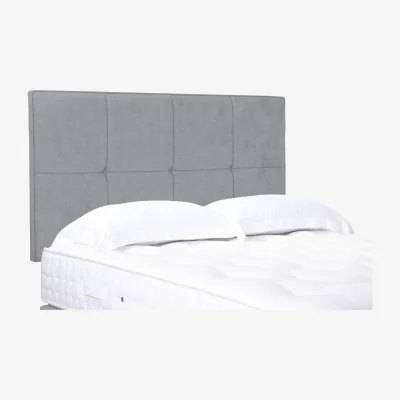 Furniture Village Artisan Collection Reigns High Strutted Headboard - Small Double - Aston Silver