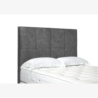 Furniture Village Titan High Floor Standing Headboard - Single - Dapple Mink