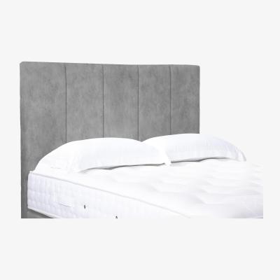 Furniture Village Strata High Floor Standing Headboard - Small Double - Dapple Sterling