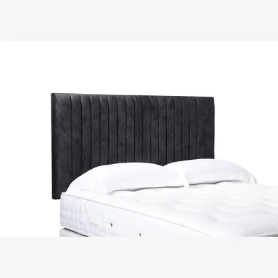 Furniture Village Cadenza High Strutted Headboard - King Size - Daytona Coal