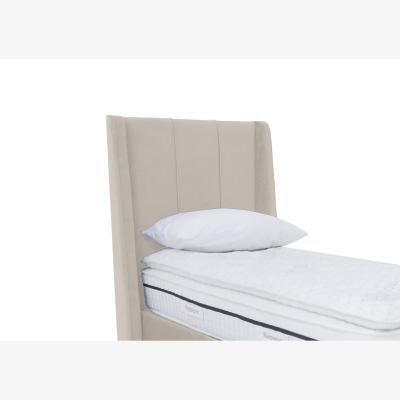 Furniture Village Akira Floor Standing Headboard - Single - Seven Ivory