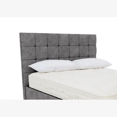 Furniture Village Kaito Floor Standing Headboard - Super King - Daytona Pebble