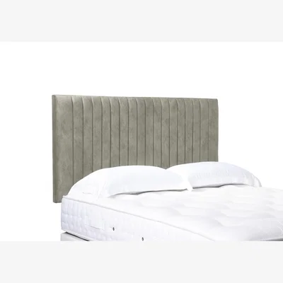 Furniture Village Cadenza High Strutted Headboard - Super King - Dapple Oyster