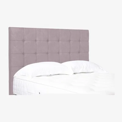 Furniture Village Kaito High Floor Standing Headboard - Super King - Plush Lilac