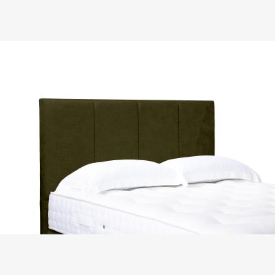 Furniture Village Linear Standard Floor Standing Headboard - Double - Khaki