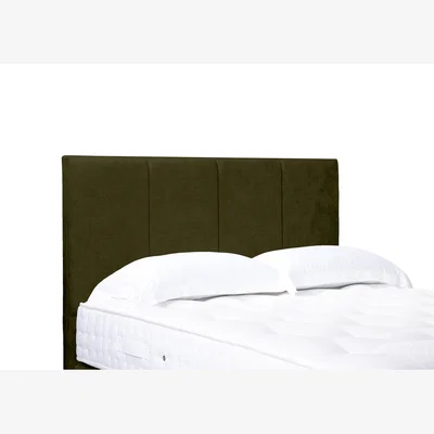 Furniture Village Linear Standard Floor Standing Headboard - Double - Khaki