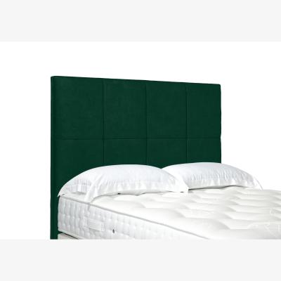 Furniture Village Titan High Floor Standing Headboard - Single - Plush Emerald