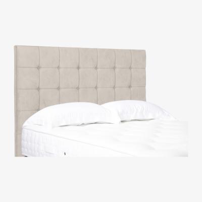 Furniture Village Kaito High Floor Standing Headboard - Super King - Sandstone Pearl
