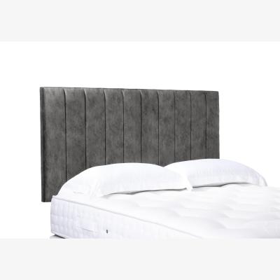Furniture Village Elyse High Strutted Headboard - King Size - Daytona Pebble