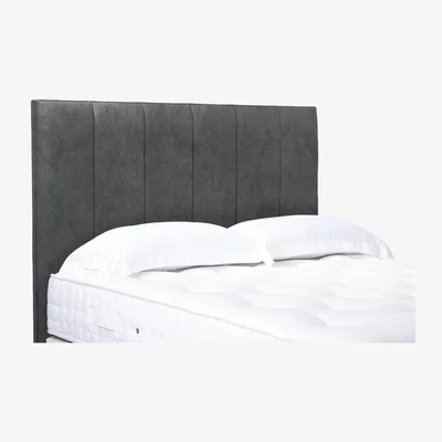 Furniture Village Heyman High Floor Standing Headboard - Single - Pewter