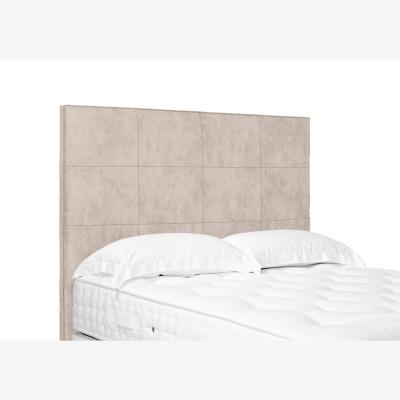 Furniture Village Elwood High Floor Standing Headboard - Single - Sandstone Pearl