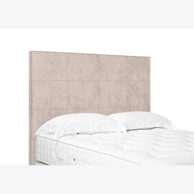 Furniture Village Elwood High Floor Standing Headboard - Single - Sandstone Pearl