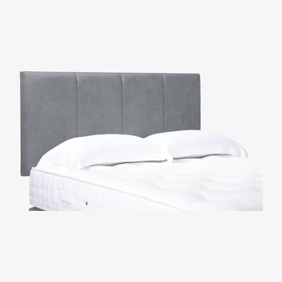 Furniture Village Linear Standard Strutted Headboard - King Size - Simply Zinc