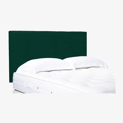 Furniture Village Origin Standard Strutted Headboard - King Size - Plush Emerald