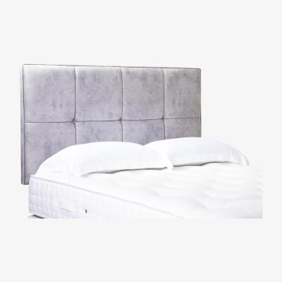 Furniture Village Artisan Collection Reigns High Strutted Headboard - Double - Daytona Silver