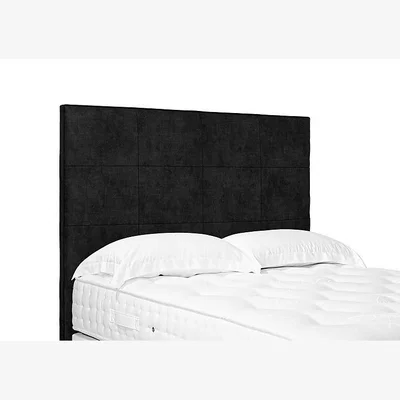 Furniture Village Elwood High Floor Standing Headboard - King Size - Smokey Quartz