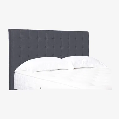 Furniture Village Dot Standard Floor Standing Headboard - Super King - Seven Anthracite