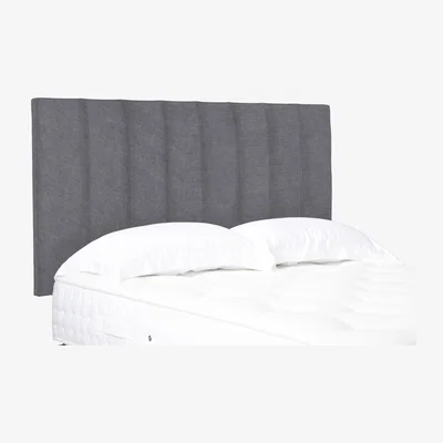 Furniture Village Axel High Strutted Headboard - Super King - Aston Steel